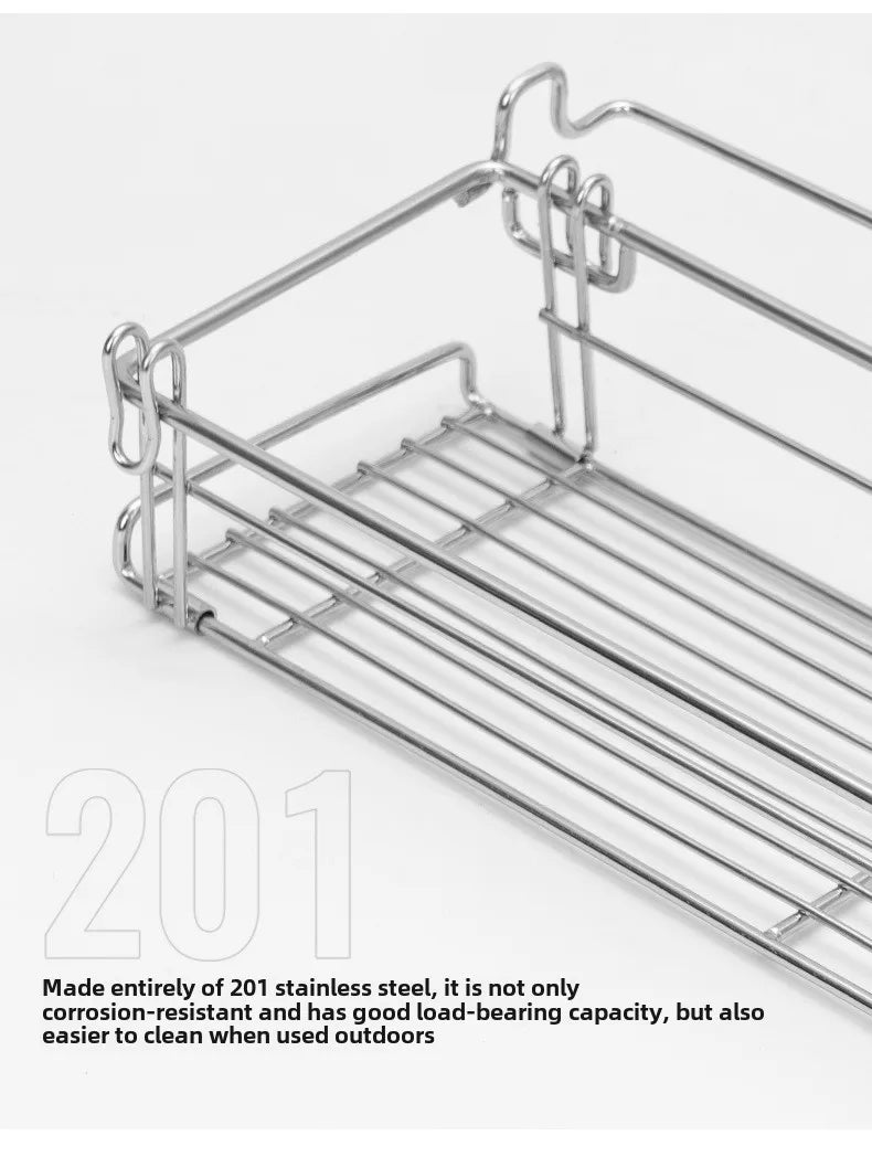 Outdoor Folding Table Extension Rack